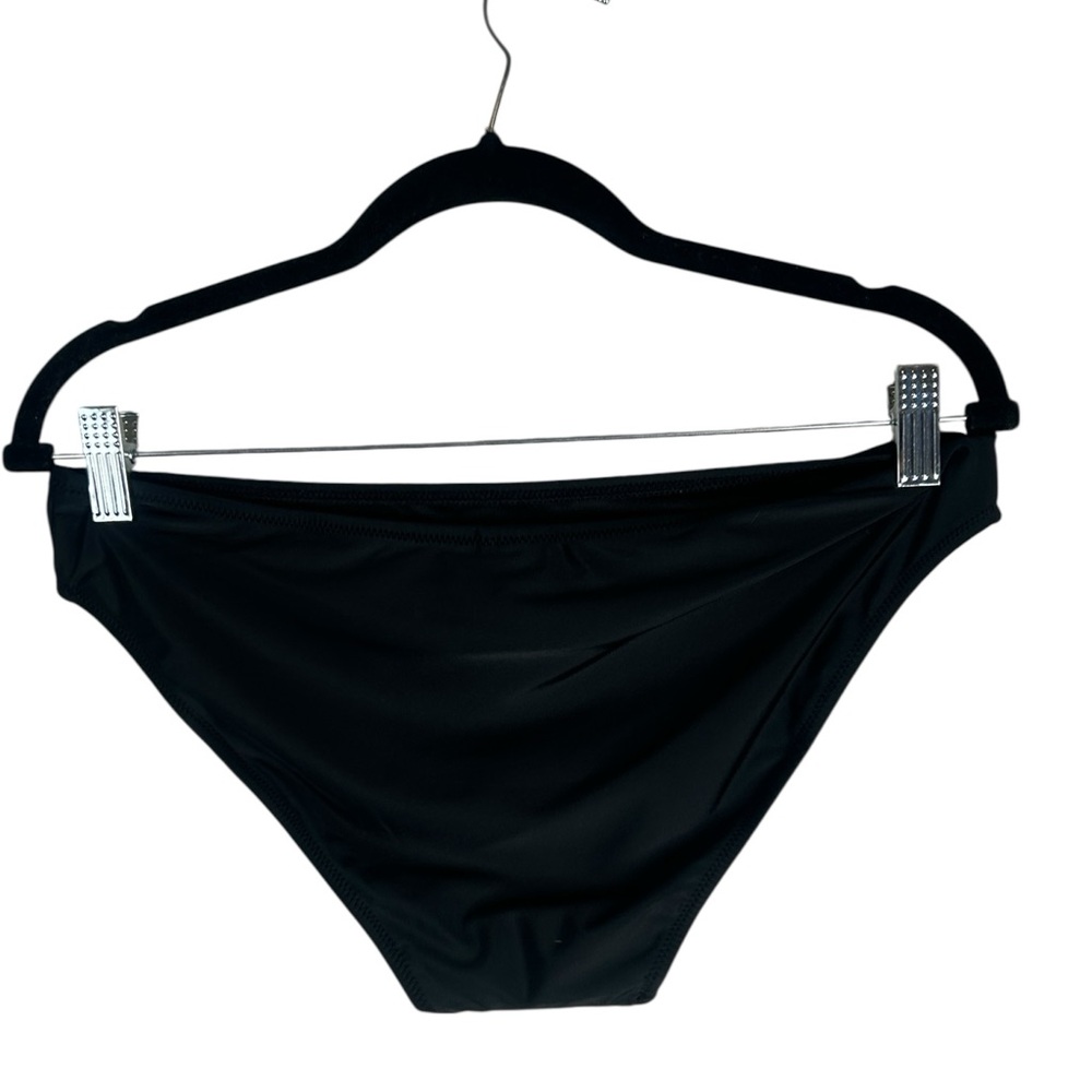 Madewell Black Bikini Botton Size Medium New with tags!